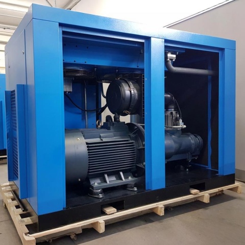 Принцип работы промышленного компрессора