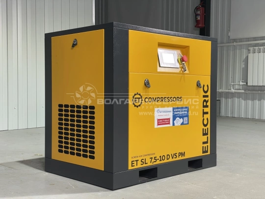 Компрессор ET SL 7,5-10 D VS PM