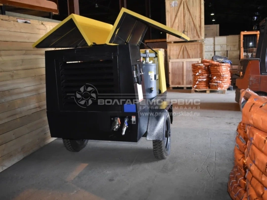 Передвижной компрессор Dali DLDY с шасси