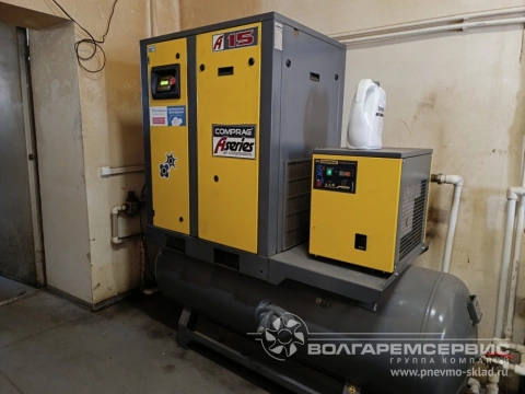 1.Поставка винтового компрессора comprag ard-15