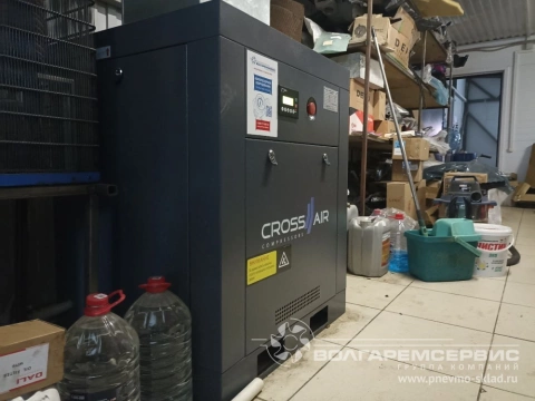 Поставка винтового компрессора crossair ca7.5 ra