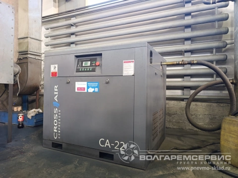 Поставка винтового компрессора crossair ca-22