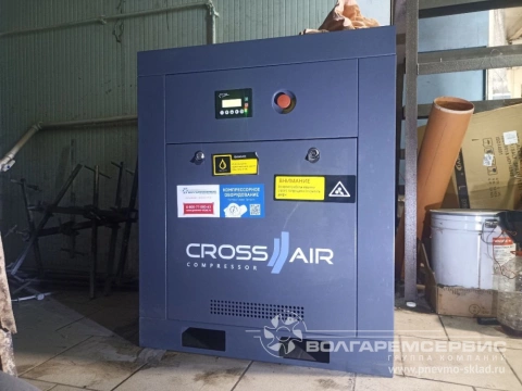 Поставка винтового компрессора crossair ca 7.5-8 ra