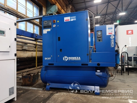 Поставка винтового компрессора remeza ВК30t-20-470Д2