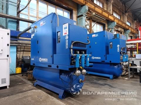 Поставка винтового компрессора remeza ВК 30t-20-470Д