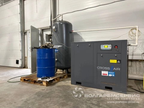 Поставка винтового компрессора crossair ca22-ga