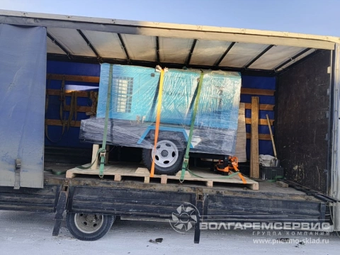 Поставка передвижного компрессора dali dlcy 12-12 fc