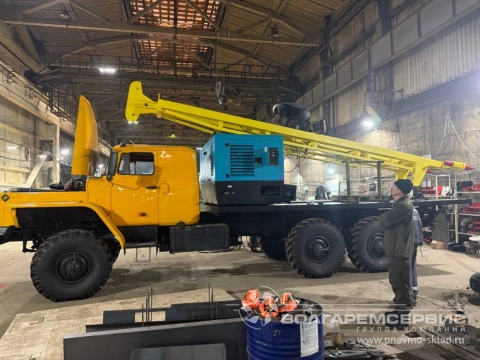 Поставка передвижного компрессора dali dlcy 12-12 fc