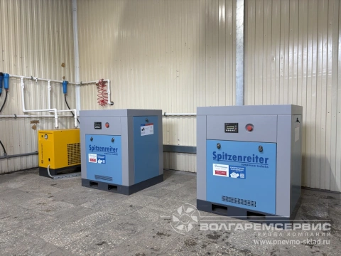 Поставка двух винтовых компрессоров spitzenreiter s-eko10
